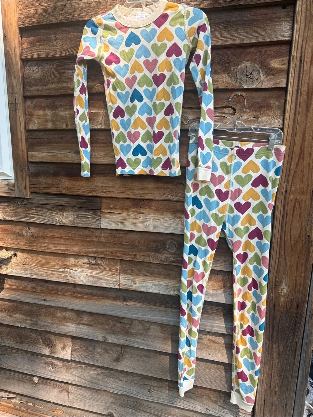 Hanna Anderrson pajamas organic cotton heart print